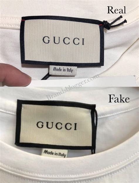 gucci fake tshirt|authentic gucci labels.